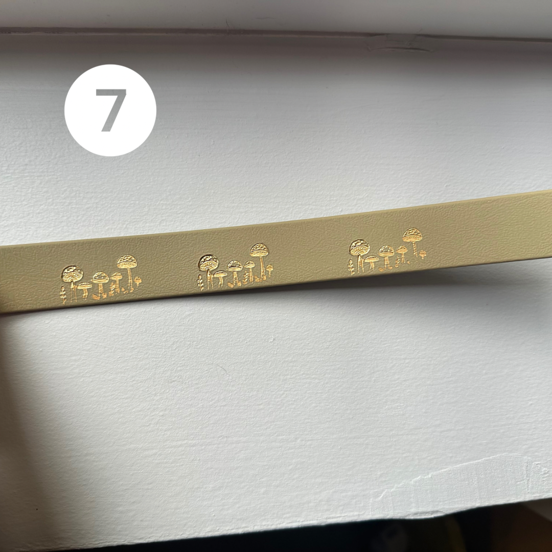 Gold mushroom collars SECONDS