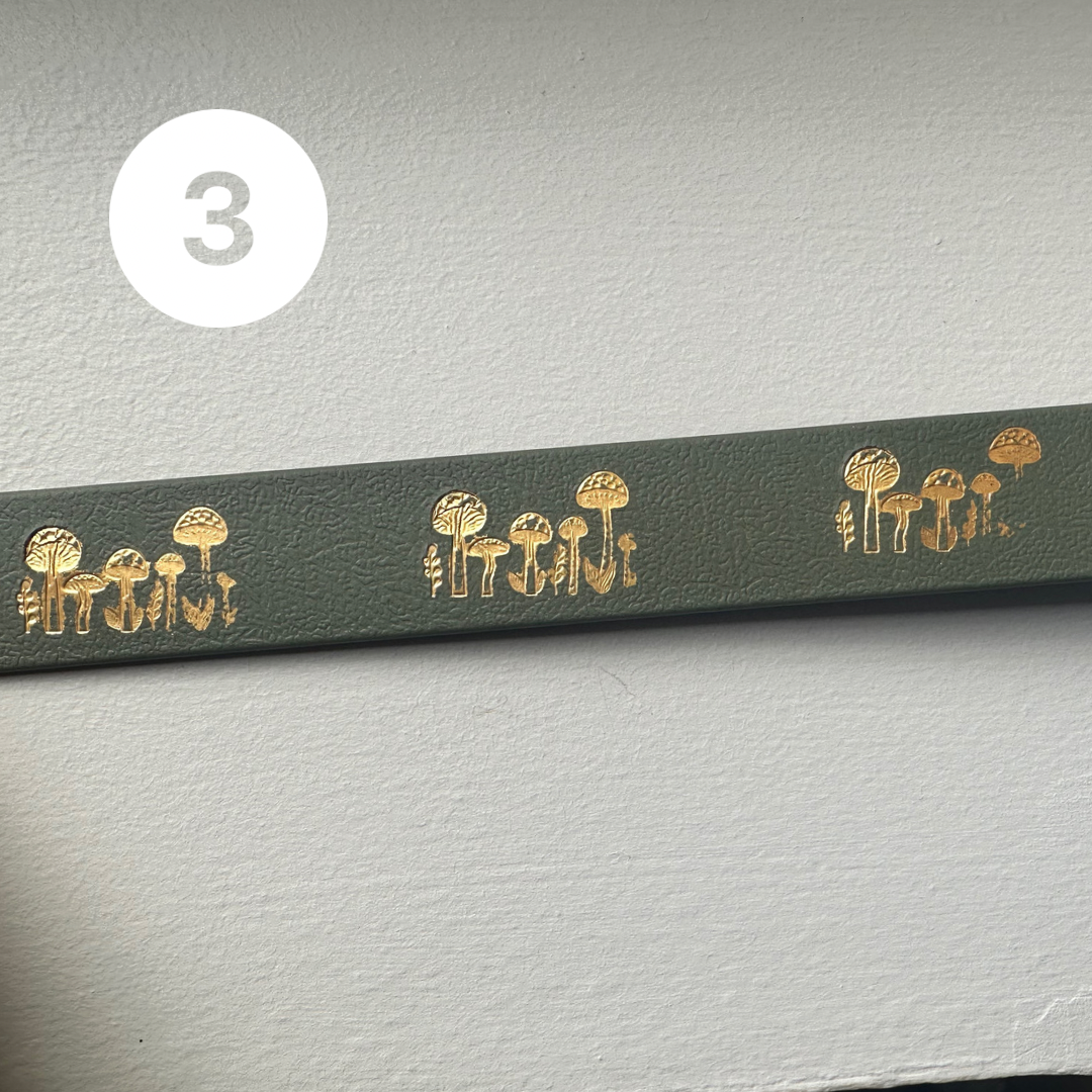 Gold mushroom collars SECONDS