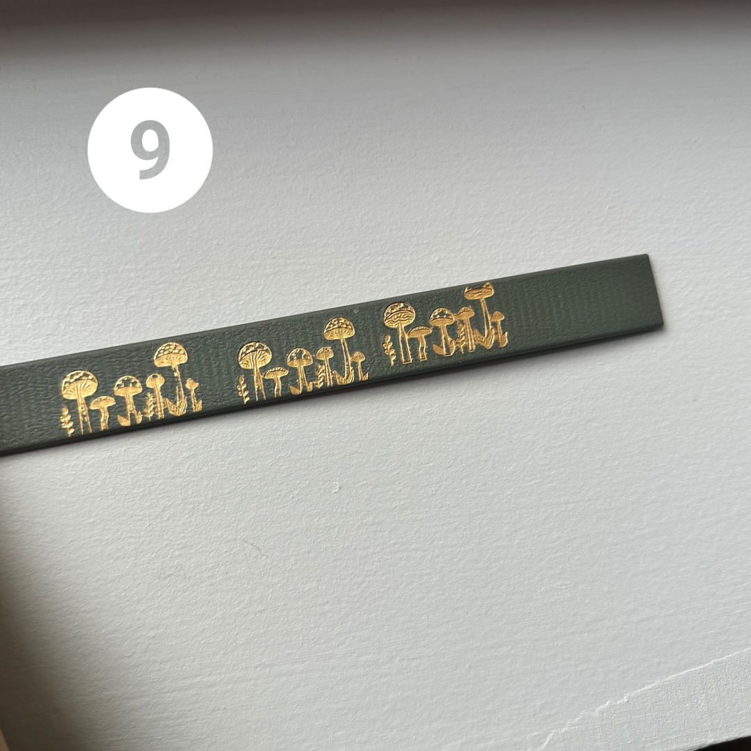 Gold mushroom collars SECONDS