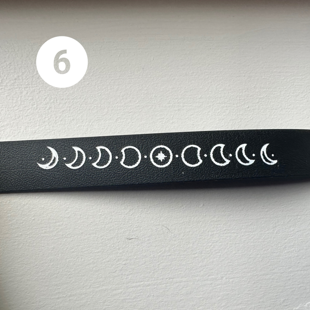 Moon phase collars SECONDS