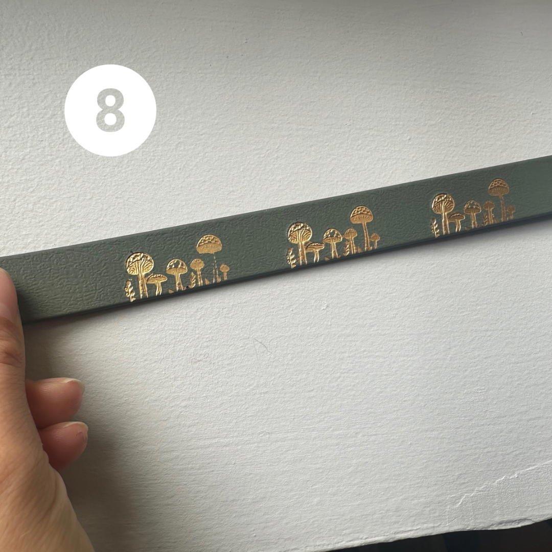 Gold mushroom collars SECONDS