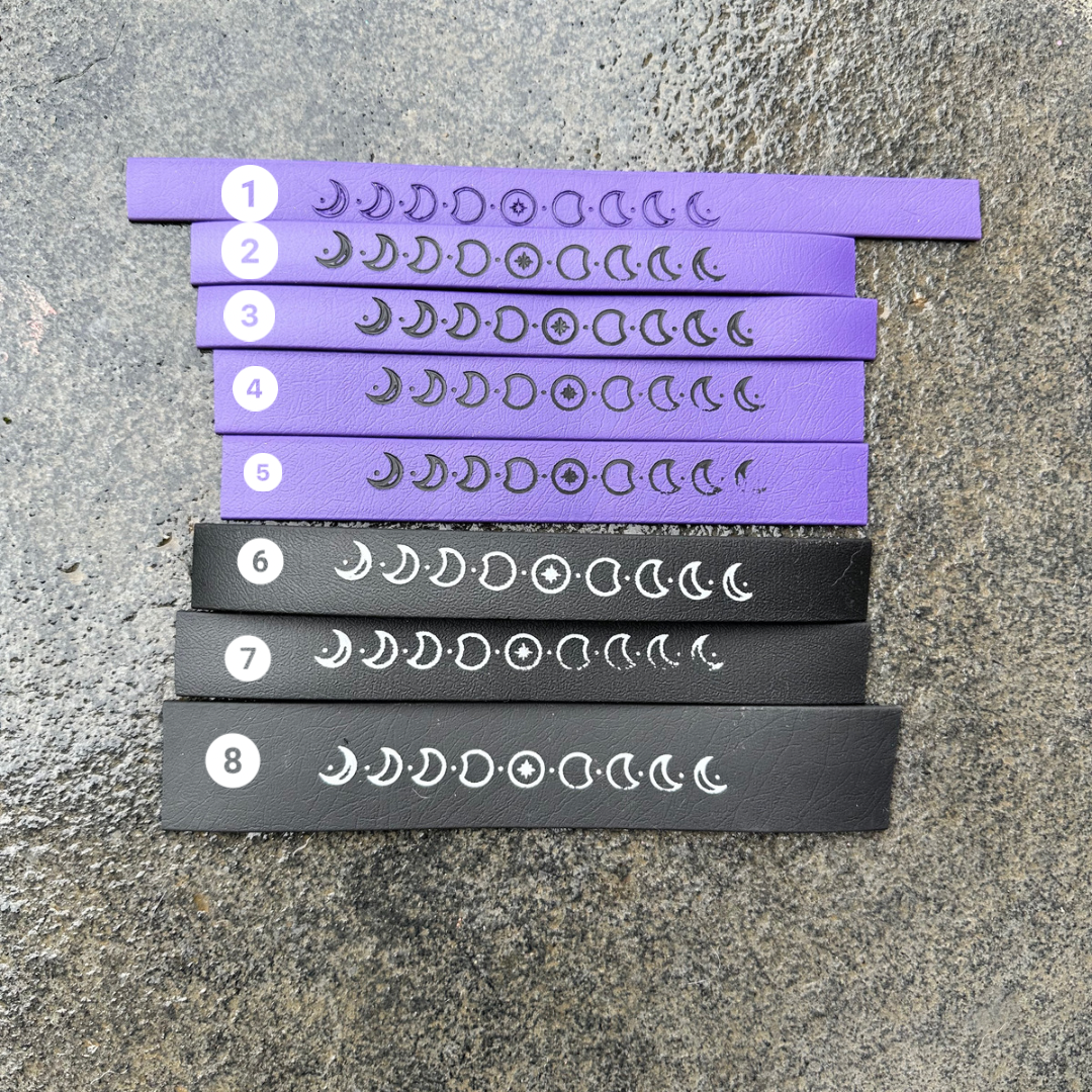 Moon phase collars SECONDS