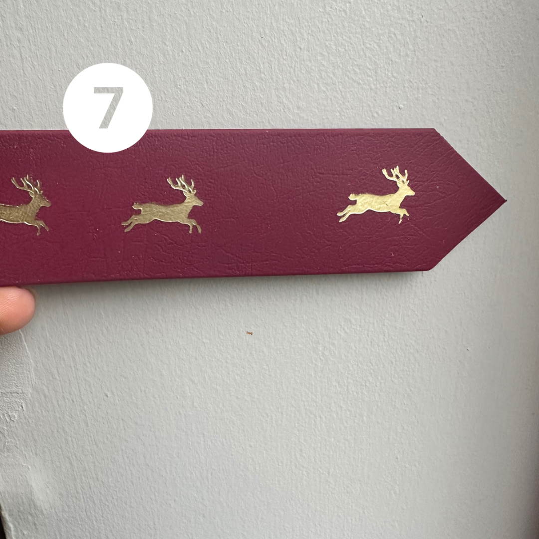 Festive reindeer collars SECONDS