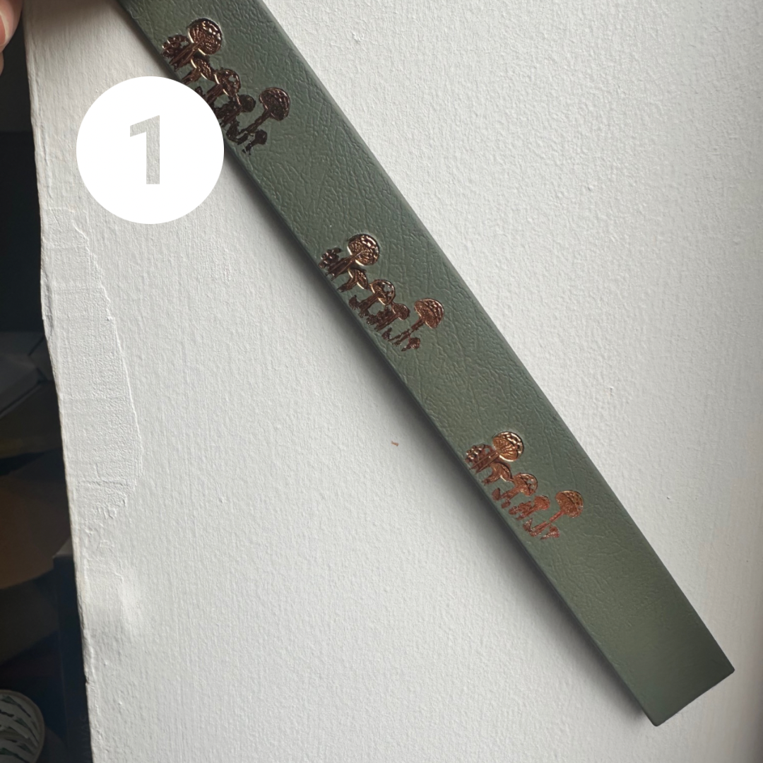 Copper mushroom collars SECONDS