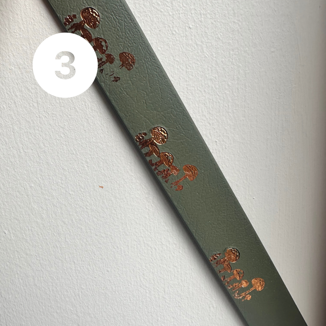 Copper mushroom collars SECONDS