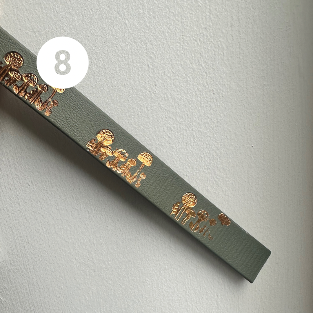 Copper mushroom collars SECONDS