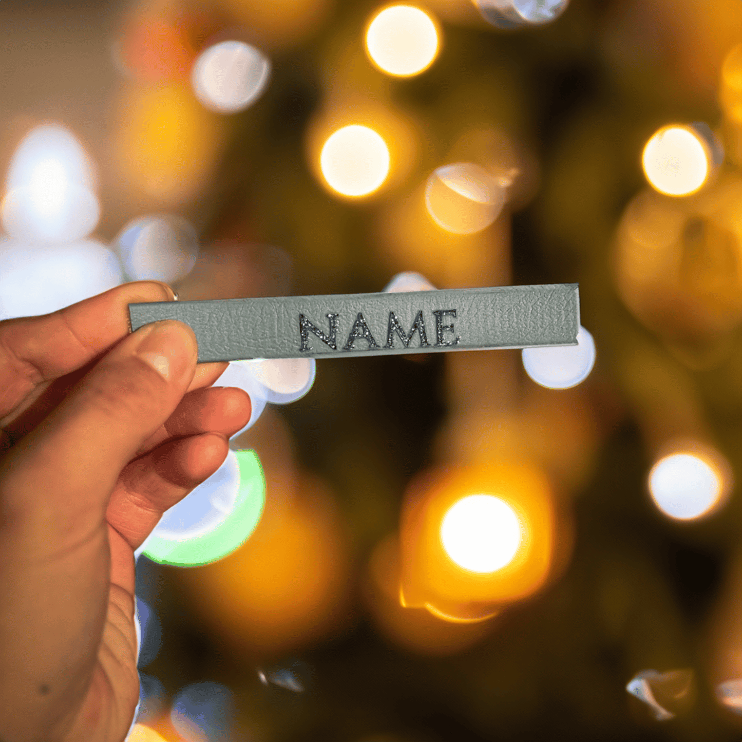 Glitter name dog collar upgrade