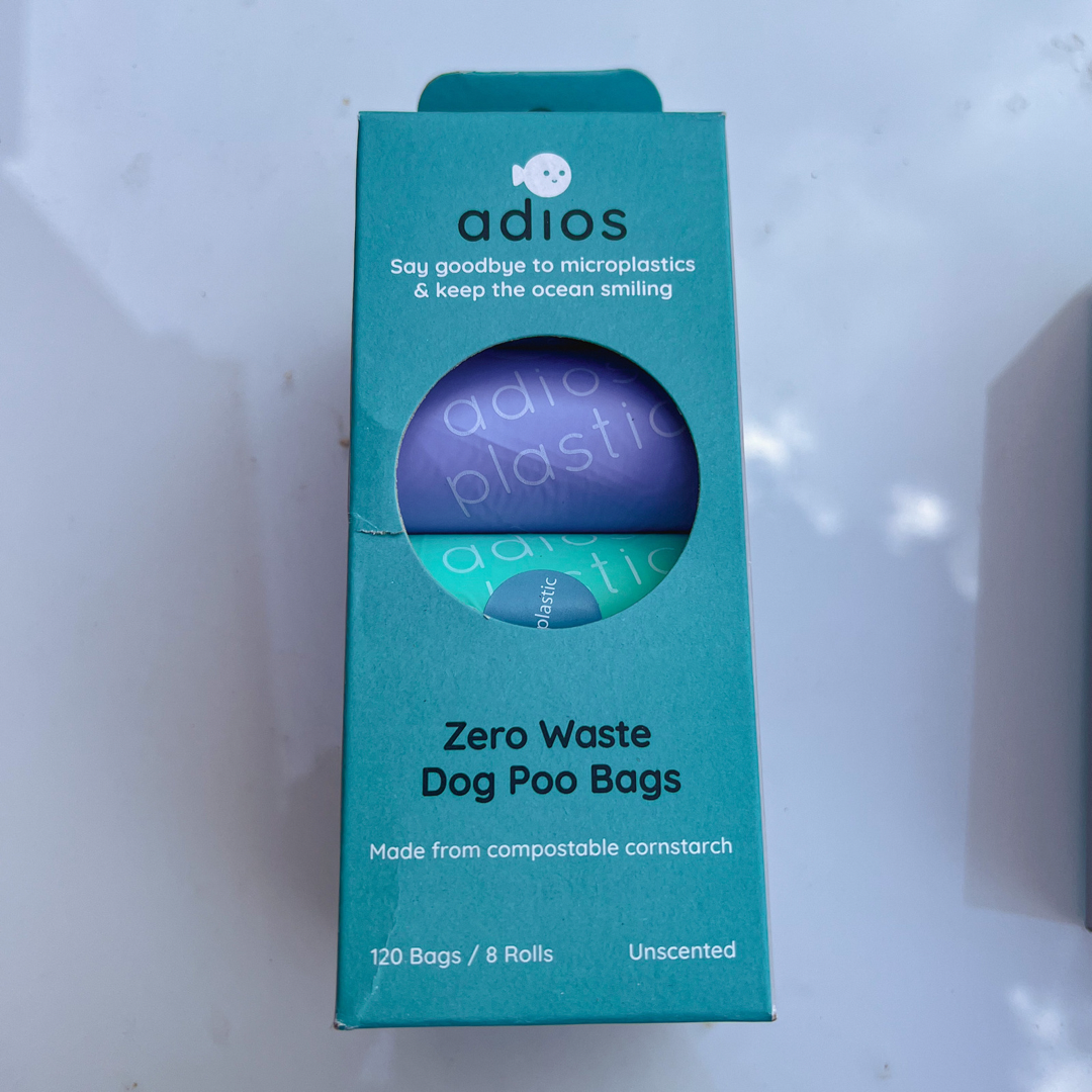 Adios Plastic | Compostable Dog Poo Bags