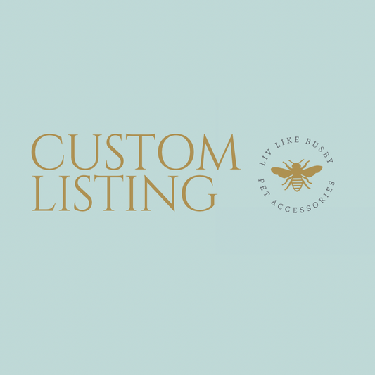 Connor L custom order listing
