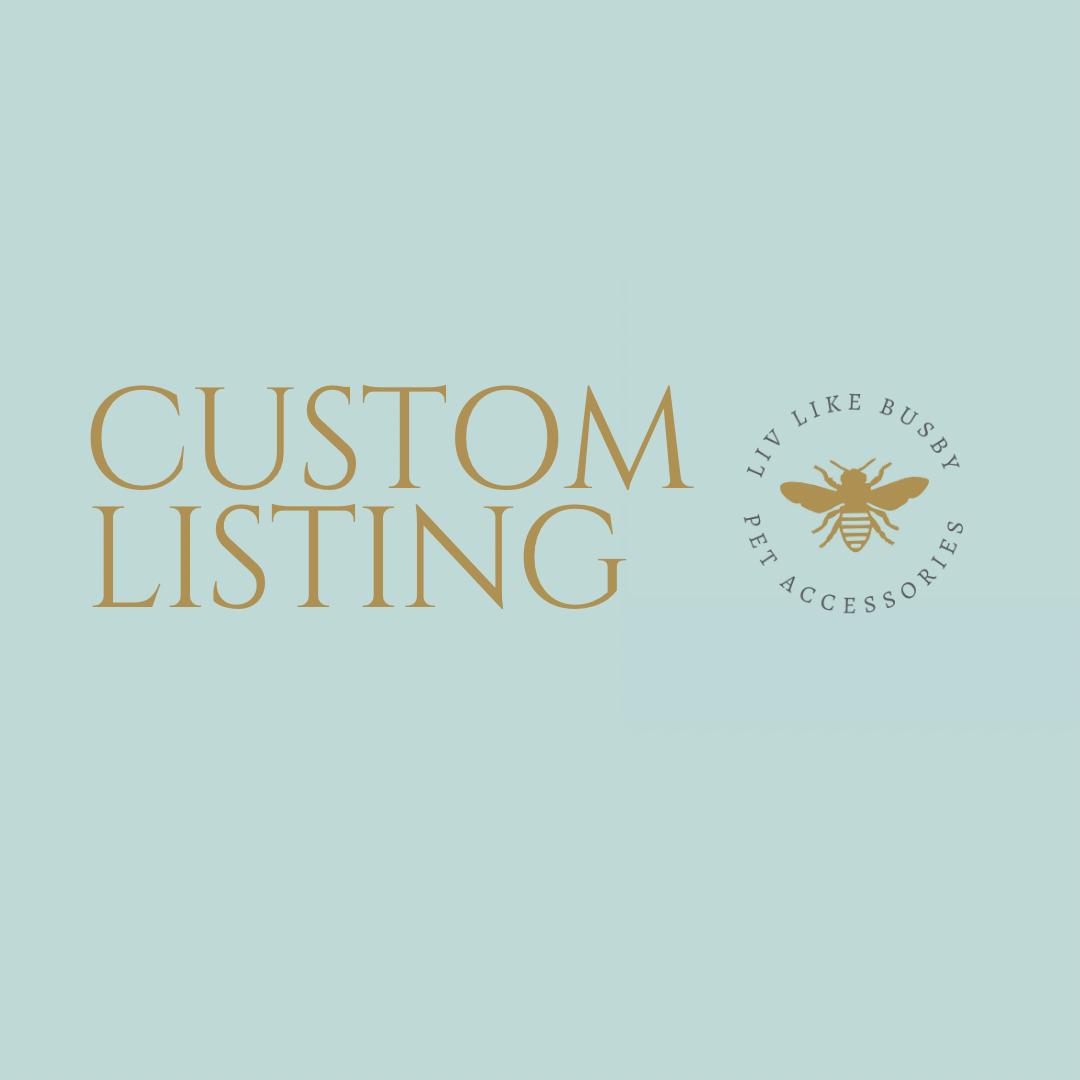 Louise P custom order listing