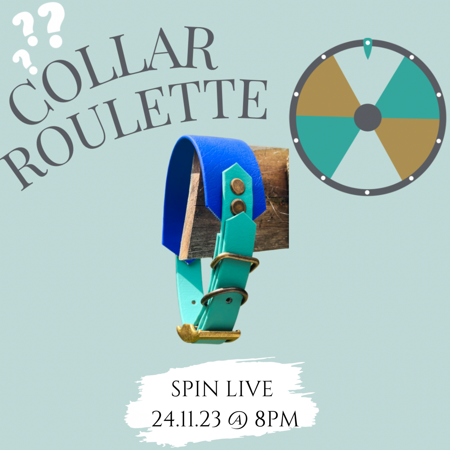 LIVE collar roulette | Mystery Biothane Collars